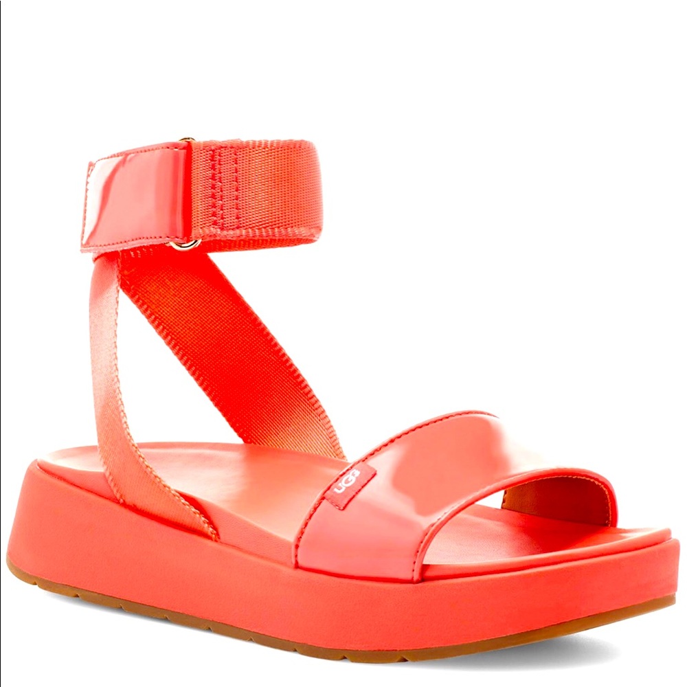 UGG LENOX PLATFORM SANDALS SIZE 7.5.